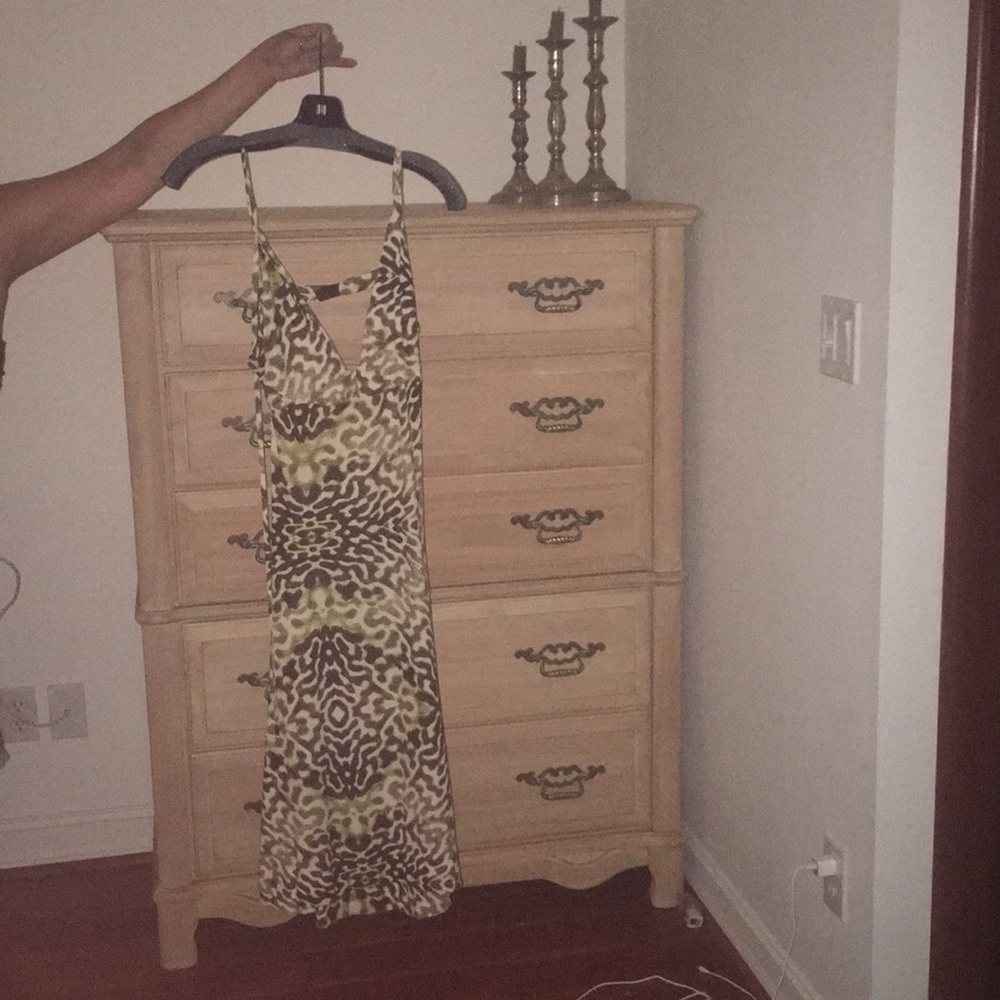 Just Cavalli backless dress